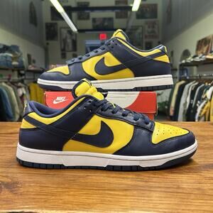 Size 11.5 - Nike Dunk Low Michigan 2021 WVU DD1391-700